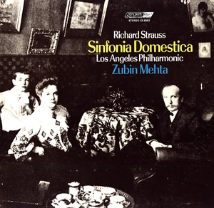 LP RICHARD STRAUSS SINFONIA DOMESTICA ZUBIN MEHTA LA PHILHARMONIC LONDON CS 6663 - Picture 1 of 1