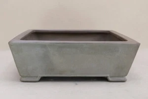 Chinese Bonsai Pot Shinto 13.4"(34cm) Brown Unglazed Rectangle Large I218 - Picture 1 of 4