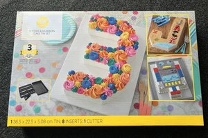 Wilton Countless Celebrations Letters and Numbers Cake Pan Set - Picture 1 of 2