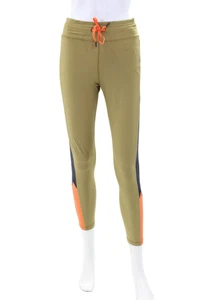 The Upside Womens Color Block Drawstring Pull On Pants Leggings Brown Size 8 - Picture 1 of 6