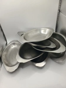 Stainless Steel Oval Dish By Sigma Con '0093537' 8oz In Good Condition B56 - Picture 1 of 6