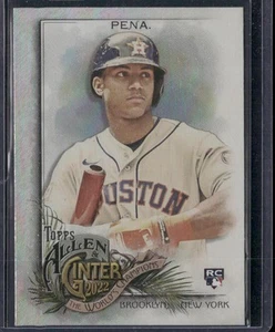 Topps Allen & Ginter 2022 cromo #137 Jeremy Peña refractor novato radiocontrol - Imagen 1 de 2