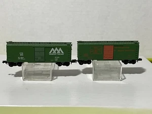 Micro Trains 20201 Vermont Railway 20221 Maine Central (2) 40' Box No Label N - Bild 1 von 12
