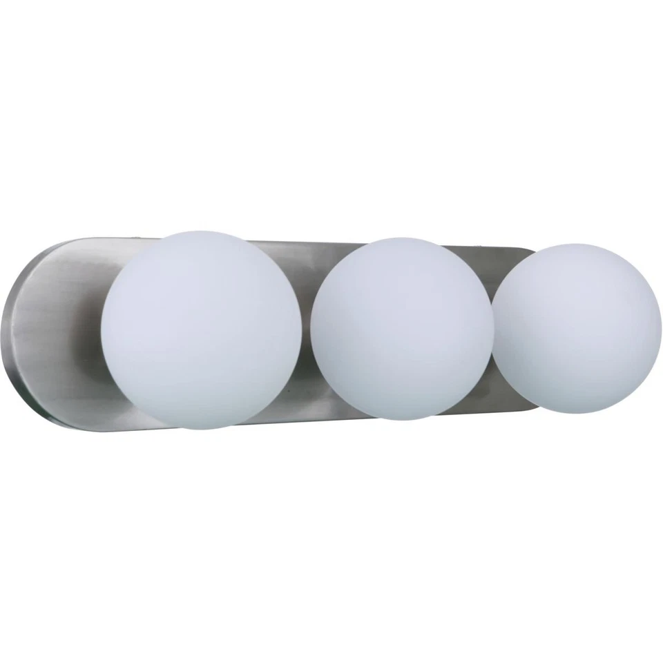 Tocador de baño hecho a mano 53903-BNK Dotti luz níquel pulido cepillado Foto 1 de 1