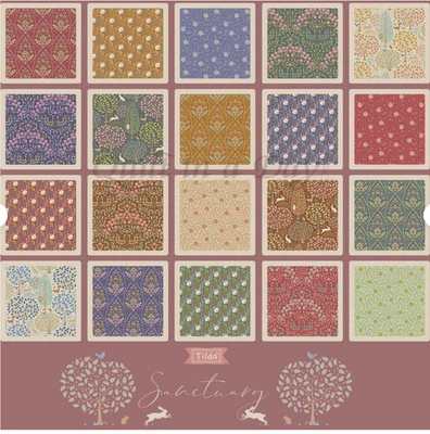 Набор из 20 монет Tilda Sanctuary Fat Quarter - Изображение 1 из 2