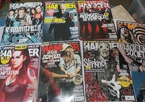 METAL HAMMER 2018 & 2019 Lot Of 6 magazine + souvenir collectors magazine - Imagen 1 de 5