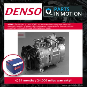 Air Con Compressor fits AUDI ALLROAD C5 2.7 00 to 05 AC Conditioning Denso New - Picture 1 of 7