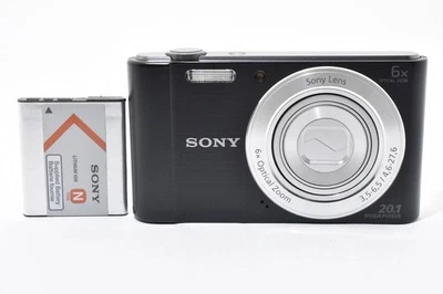 Sony Cyber-shot DSC-W810 Black Compact Camera Used Excellent Condition - Image 1 of 4
