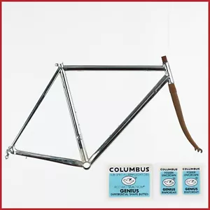 NUEVO DE LOTE ANTIGUO MARCO OLMO FORMA COLUMBUS GENIO MARCO DE COLECCIÓN BICICLETA DE CARRETERA DEDACCIAI AÑOS 90 54 - Imagen 1 de 13