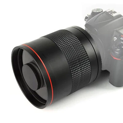 900mm F8.0 Mirror Telephoto Lens for Canon Sony Nikon Olympus M43 E-mount Camera - Image 1 of 4