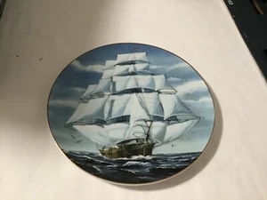 danbury mint great sailing ship plate( the flying cloud) - Picture 1 of 3
