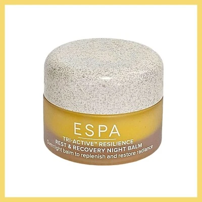 Bálsamo nocturno ESPA Tri Active Resilience Rest Recovery 0,5 fl. oz. 15 ml. Talla de viaje Foto 1 de 4