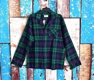 Men's Old Navy Flannel Pajama Long Sleeve Plaid LARGE Multicolor NEW - Picture 1 of 10