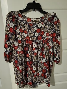 Hayden Girls Floral Top Size 11/12 - Picture 1 of 3