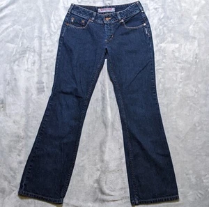 Silver Jeans Womens 29x30 Blue Curvy Fit Low Rise Straight Dark Wash Denim - Picture 1 of 13