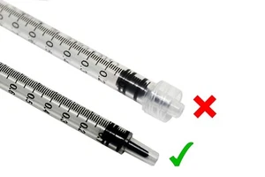 1ml Syringe Luer Slip Medical Clinical RAYS™ Sterile Hypodermic Free P+P UKCA - Picture 1 of 8