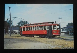 1980er 1949 Ansicht Ottawa Transportation Commission Trolley 650 Brittania Ottawa ON - Bild 1 von 1