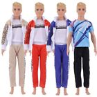 10 Stile Männliche Puppen-Kapuzen pullover Lange Hosen  30-32cm Puppe