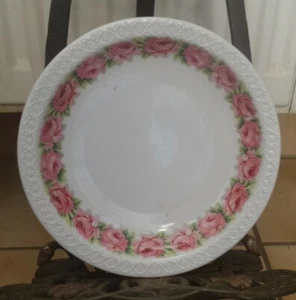 10" SCHUMANN ARZBERG Tausendschön Cäcilie rote Rosen 6 SUPPENTELLER ca. 20 cm - Bild 1 von 4