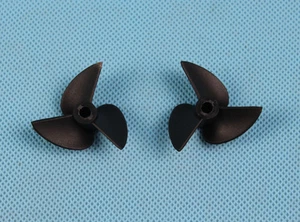 Rc 3-BLADE Propeller Nylon Left & Right Prop 32mm For 3.18mm 1/8" Shaft Rc Boat - Picture 1 of 1