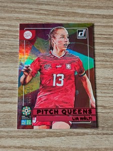 2023 Panini Donruss FIFA Women World Cup Lia Walti Queens Red Parallels /299
