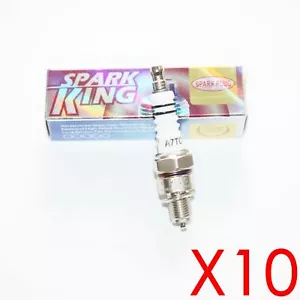 10X LG A7TC Spark Plug 110cc 125cc 140cc PIT PRO Trail Quad Dirt Bike ATV Buggy - Foto 1 di 5