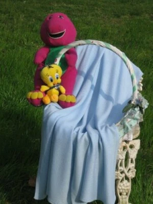 Manta de bebé de cachemir mantas suaves de recepción para niños y niñas bebé niño niña Foto 1 de 4