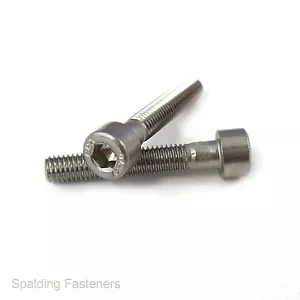 Metric A2 Stainless Steel Socket Cap Head Bolts & Fully Threaded Screws M6 - M12 - Picture 1 of 4