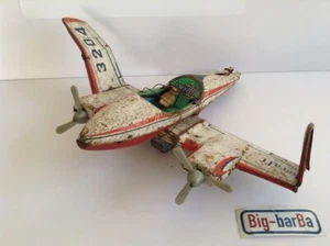 👏 🔥Lot vintage 🚗 BEECHCRAFT TIN TOY METAL 1960 RESTAURO 🚕🔥 MADE IN JAPAN - Foto 1 di 6