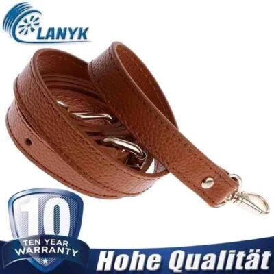 DIY Einstellbar Ledertasche Strap Griffe Damen Taschengriffe Handtaschegriff DE - Bild 1 von 4