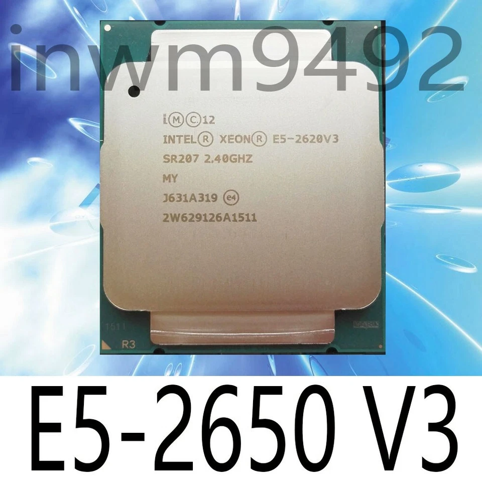 Intel Xeon E5-2650 V3 2.3GHz 25MB 9.6GT/s SR1YA LGA 2011-3 Server CPU Processors - Image 1 of 1