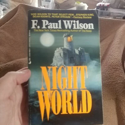 Nightworld-pbk-F. Paul Wilson-Jove-1993 1st Print-Horror - Image 1 of 4