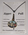 Lighthouses of Maine Zipper Pull Charm Pendant Collectible ME Souvenir RARE HTF