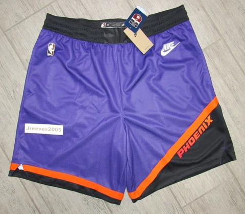 NWT Nike NBA Swingman Phoenix Suns Hardwood Classic Shorts Sz 2XL - Men's - HWC Cover