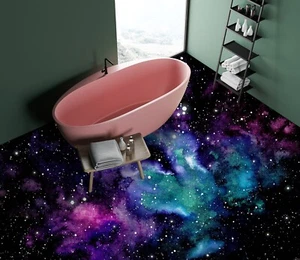 3D Traum Sternenhimmel H43 Fußboden Wandbild Fototapete Tapete Familie Coco 2024 - Picture 1 of 5