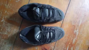 Emerica Ed Templeton 1 Vintage Skateboard Schuhe Shoes Schwarz Grau Black Grey - Bild 1 von 5