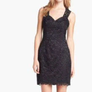 Adrianna Papell Black Cutout Back SIZE 6 #126 NWT - Picture 1 of 3