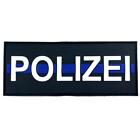 Polizei Police Deutsche Blaue Linie Cosplay Airsoft PVC Klett Emblem Patch