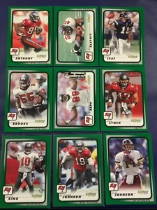 2001 Score TAMPA BAY BUCCANEERS Base Team Set 11 LYNCH,DUNN,SAPP,GREEN,ALSTOTT++ - Picture 1 of 2