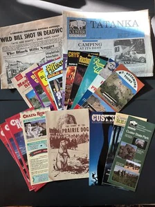 South Dakota Travel Tourism Ephemera Newspaper Custer Crazy Horse Rushmore 1992 - Picture 1 of 10