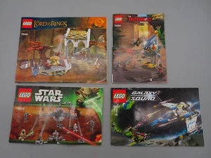 Lego Books: Lord of Rings 79006 Ninjago 70629 Star Wars 75016 Galaxy Squad 70701 - Picture 1 of 14