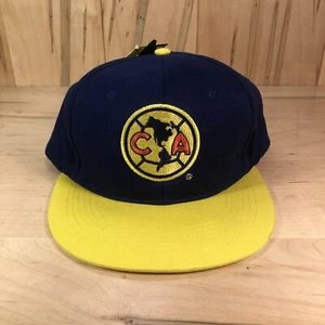 Club Futbol America Cap Mütze Snapback blau/gelb Fußball Futbol Logo Aguilas neu - Bild 1 von 8