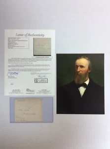 President Rutherford B. Hayes Handwriting Executive Mansion Envelope JSA COA - Picture 1 of 5