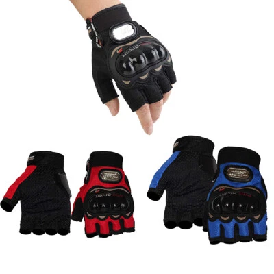 Biker Fingerless / Full Finger Motorcycle Riding Racing Cycling ATV Sport Gloves - Image 1 of 4