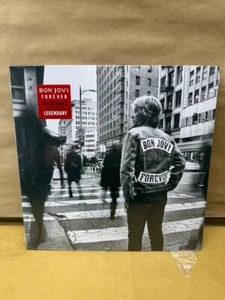 Bon Jovi Forever Blue & Clear Vinyl LP - Picture 1 of 2