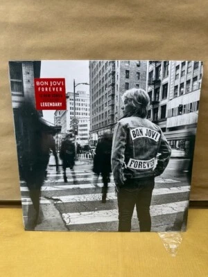 Bon Jovi Forever Blue & Clear Vinyl LP - Image 1 of 2