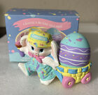 Hallmark 1990 Crayola Bunny Figurine - Bunny Easter Wagon by Binney and Smith
