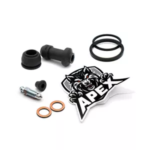 2008 Kawasaki KLX140 B8F REAR brake caliper seal kit service repair B/Wheel - Picture 1 of 6