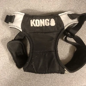 Kong Comfort Dog Harness - Medium- Black / Grey Reflective For Dogs Up To 23kg - Picture 1 of 2