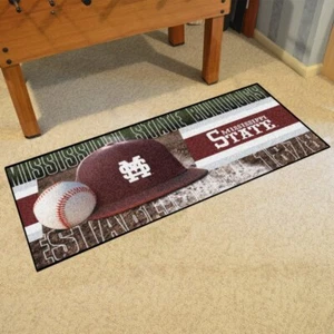 NCAA - Mississippi State Bulldogs Baseball Runner Rug - 30in. x 72in. - Picture 1 of 5